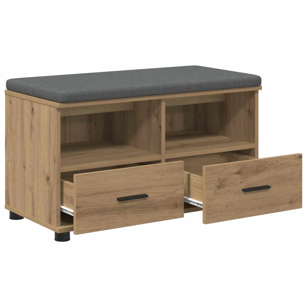 Panca per ingresso Rovere Artigianale 80 x 38 x 46 cm 891463