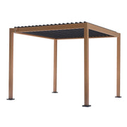 Pergola Texas 3X3 Effetto Legno Moia