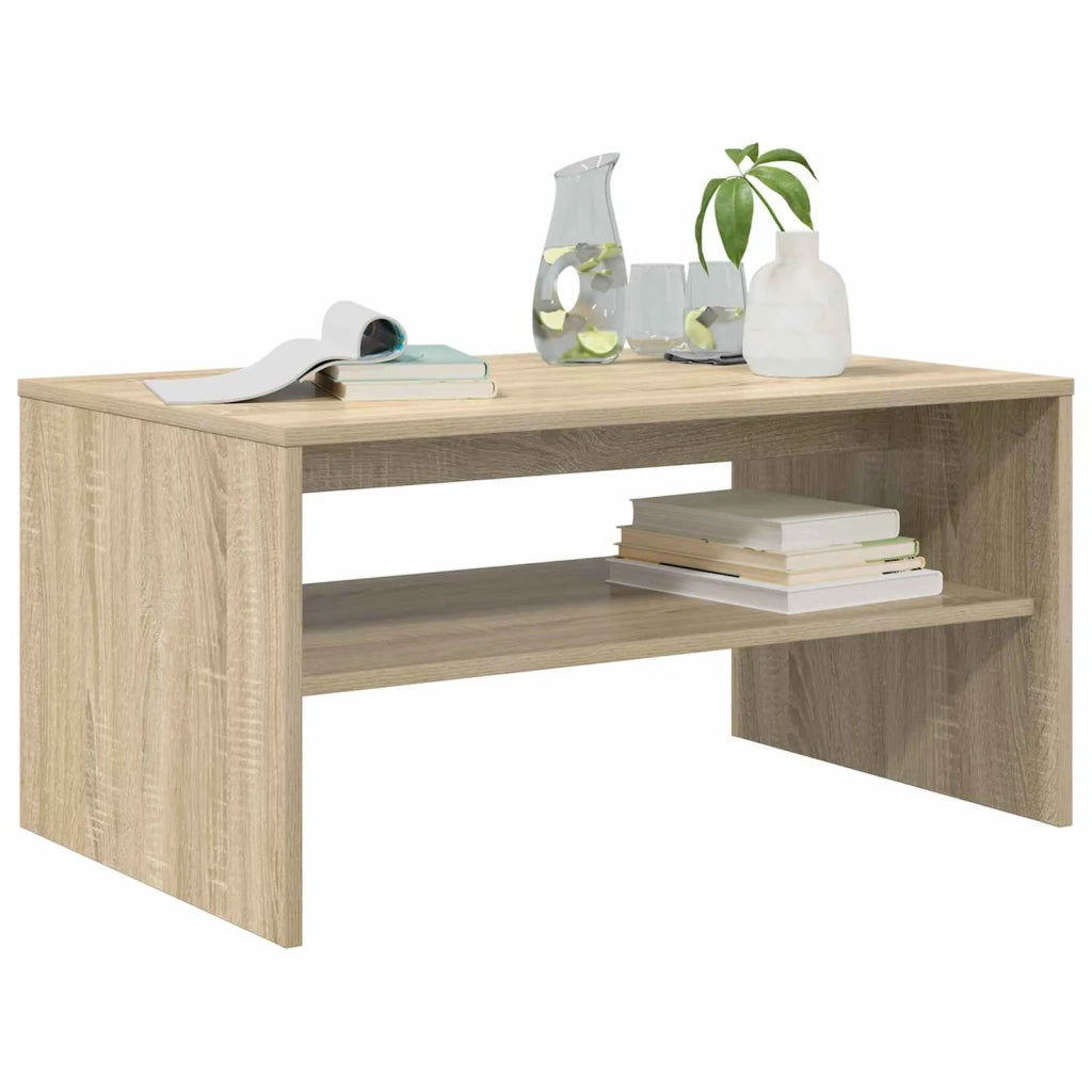 Tavolino da salotto | Tavolino da caff¨¨ | Tavolino da Soggiorno Rovere Sonoma 80 x 50 x 40 cm