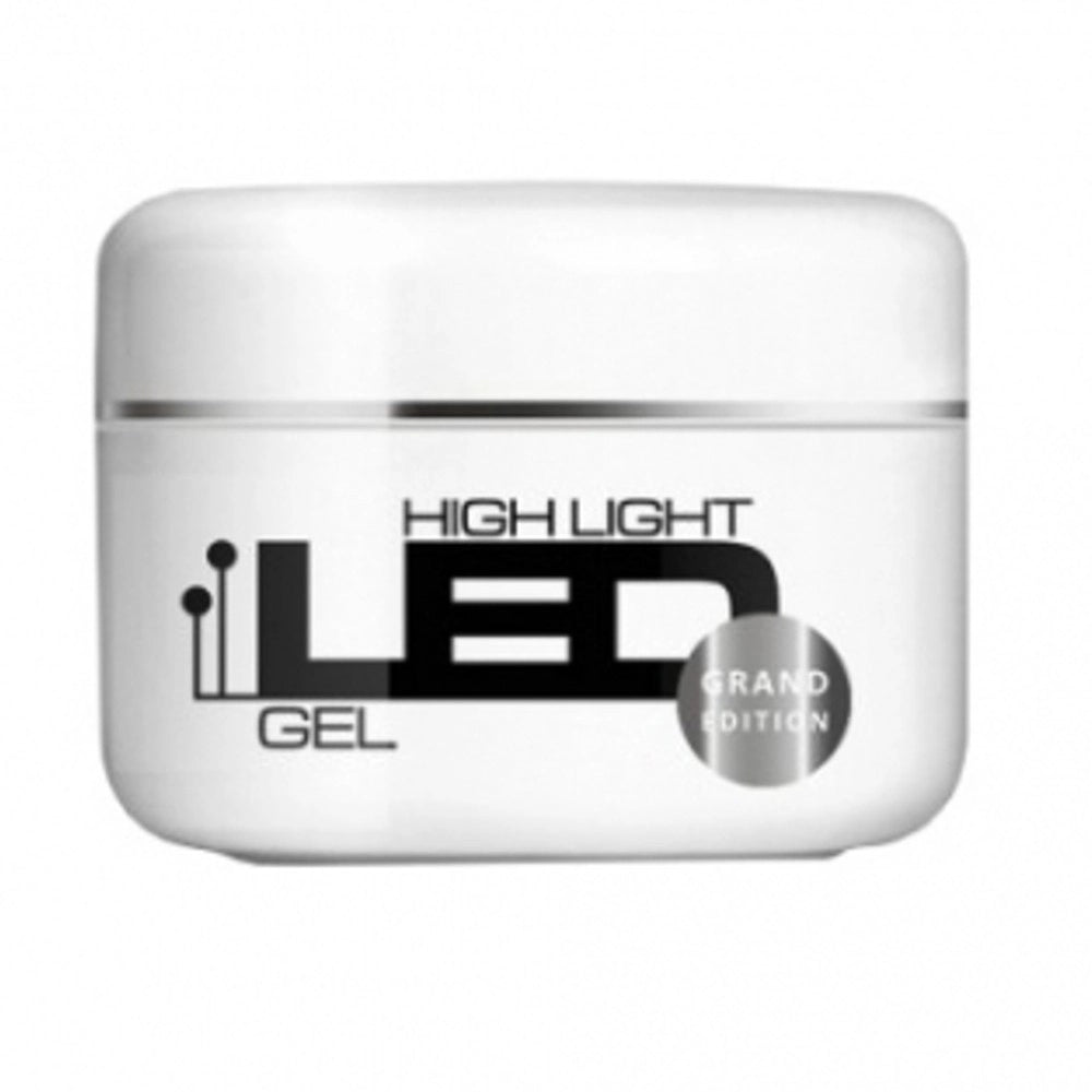 Trade Shop - Gel Costruttore Monofasico Ice Blue Grand Edition Led High Light Uv No Giallo -