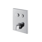 Miscelatore doccia incasso termostatico quadro Vema WELLNESS BRASS V08140 Cromato