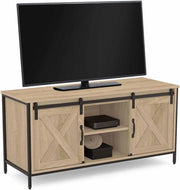 Porta TV 113 cm 2 porte scorrevoli QUEBEC design industriale