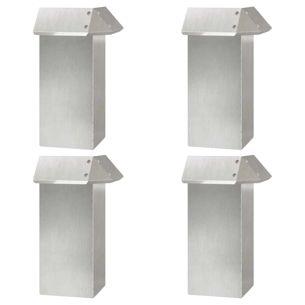 Recinzioni per lumache 12 pz 100 x 3,5 x 25 cm Argento 874882