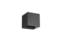 Applique da Interno a LED in Metallo Nero Opaco