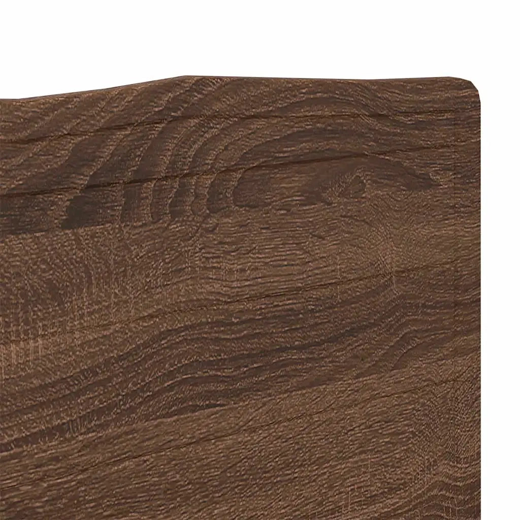Testiera-Testata-Testiera Decorativa Rovere Marrone 135 cm Legno multistrato 413351
