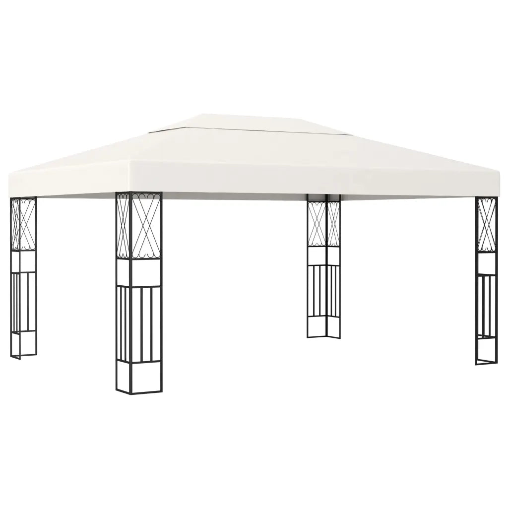 Gazebo 3x4 m Crema in Tessuto cod mxl 46301