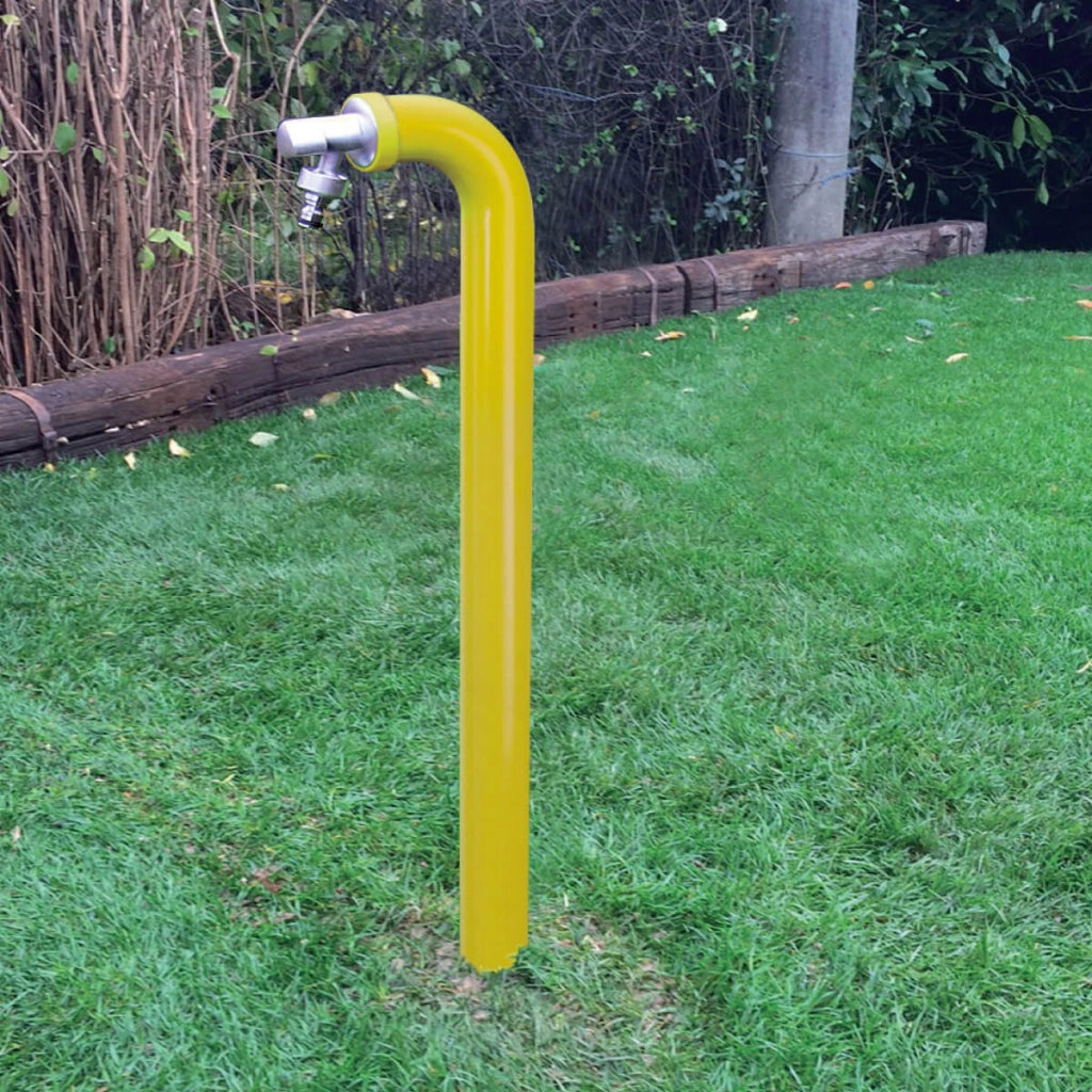 Fontana da Giardino a Cannuccia con Rubinetto Belfer 42/CN Bianco