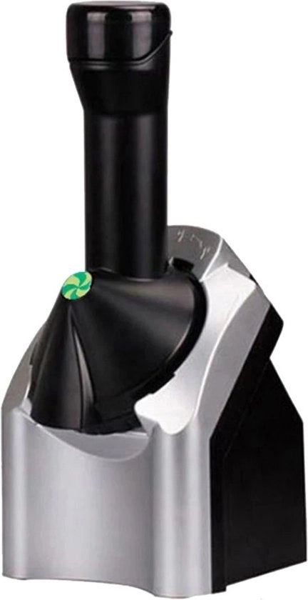 Macchina per il Congelato per Frutta Congelata - Desserti Salutari - Preparazione Rapida - Nero/Argento