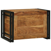 Scatola di Stoccaggio 60 x 40 x 41 cm Legno di Acacia Massello 4016753