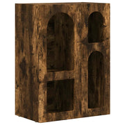 Credenza | Madia | Buffet da pranzo | Armadio da pranzo Rovere fum¨¦ 59 x 35 x 80.5 cm Legno multistrato