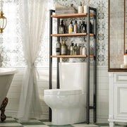 Cassettone per bagno sopra il water con ripiani scorrevoli