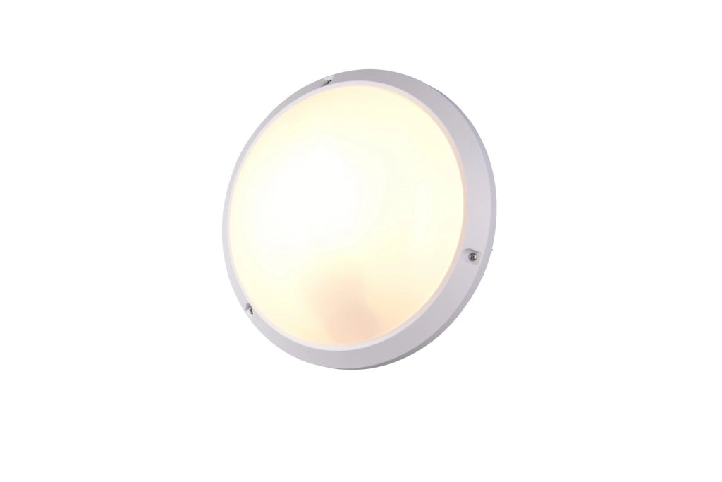 Plafoniera da esterno 1xE27 IP65 bianca Ø27 cm AMBATO