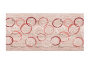 Tappeto Passatoia Tessuto Jacquard Linea Emozioni Disegno Giotto Rosso - 57x400 - Rosso