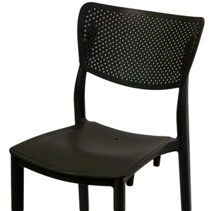 Sedia 44x53xh84 cm in Polipropilene Alezio Antracite