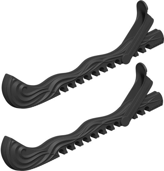 Schaatsbeschermatori con chiusura regolabile - Protezione per pattini Noren - Protezione per pattini pattinaggio artistico - Protezione per pattini pattinaggio su ghiaccio - Progettazione antiscivolo - Massimo 27 cm/10,6 pollici - Protezione per pattini