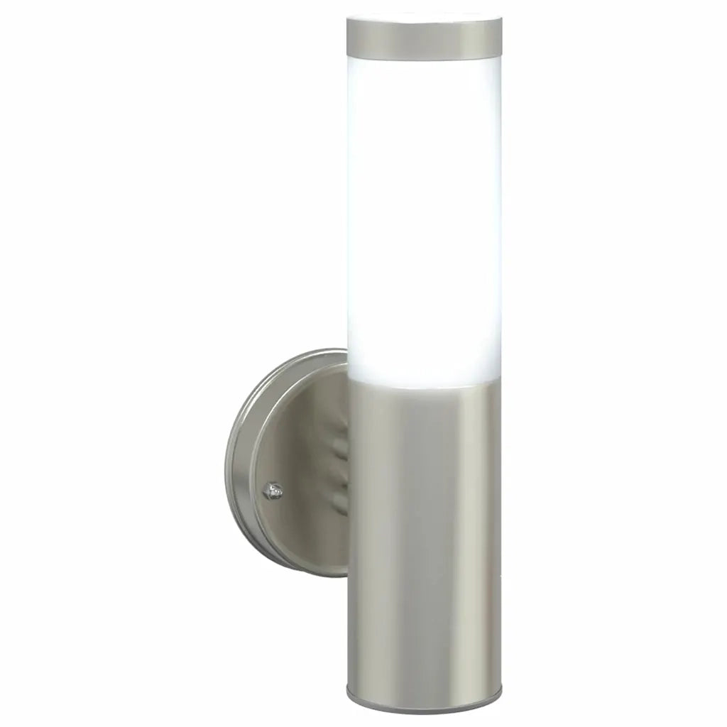 Lampada da Parete Esterna Argento 15 x 7,5 x 33 cm CFW6407832