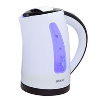 SOGO Bollitore Elettrico Senza Fili 1.7L - Acciaio Inox, 360°, Spegnimento Auto, Protezione Surriscaldamento