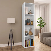 Libreria / Mobile TV Bianco 36x30x143 cm in Legno Multistrato 800144
