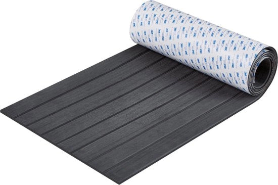 Pavimento per Auto - Pavimento Antiscivolo 240 x 45 x 0,6 cm - Autoadesivo con Funzionalità Antiscivolo