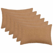 Federa 6 pcs HEERLEN Beige 50 x 75 cm Bouclé 911672