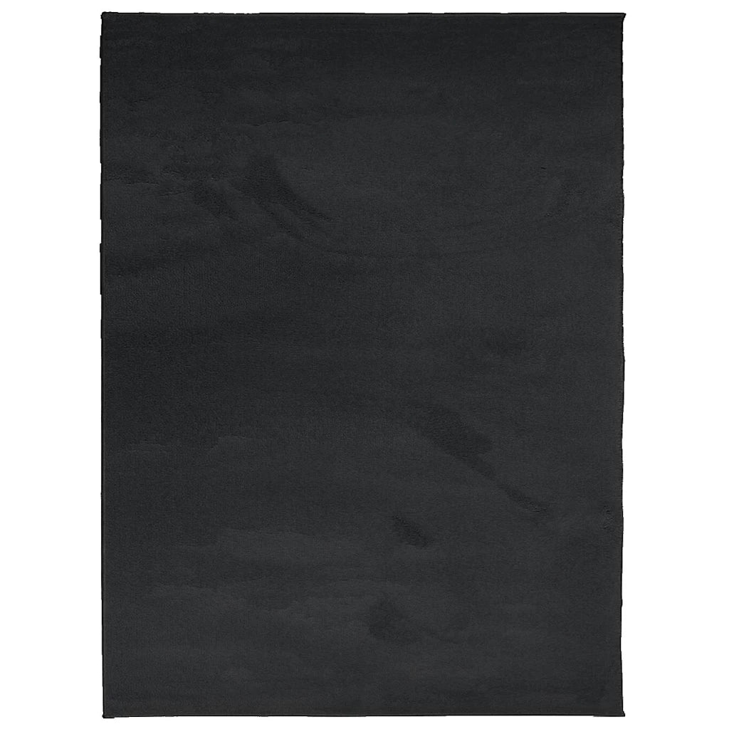 Tappeto OVIEDO a Pelo Corto Nero 240x340 cm 375563