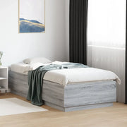 Giroletto-Struttura Letto Grigio Sonoma 90x200 cm in Legno Multistrato 423324