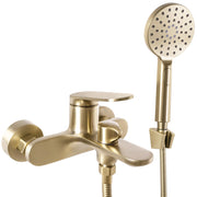 Rubinetto Da Vasca Rea Marco Brush Gold