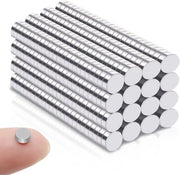 400 pezzi di magneti mini rotondi, piccoli magneti forti 3x1mm magneti per lavagne, bacheche, frigoriferi, porte, biglietti