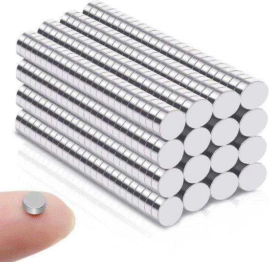 400 pezzi di magneti mini rotondi, piccoli magneti forti 3x1mm magneti per lavagne, bacheche, frigoriferi, porte, biglietti