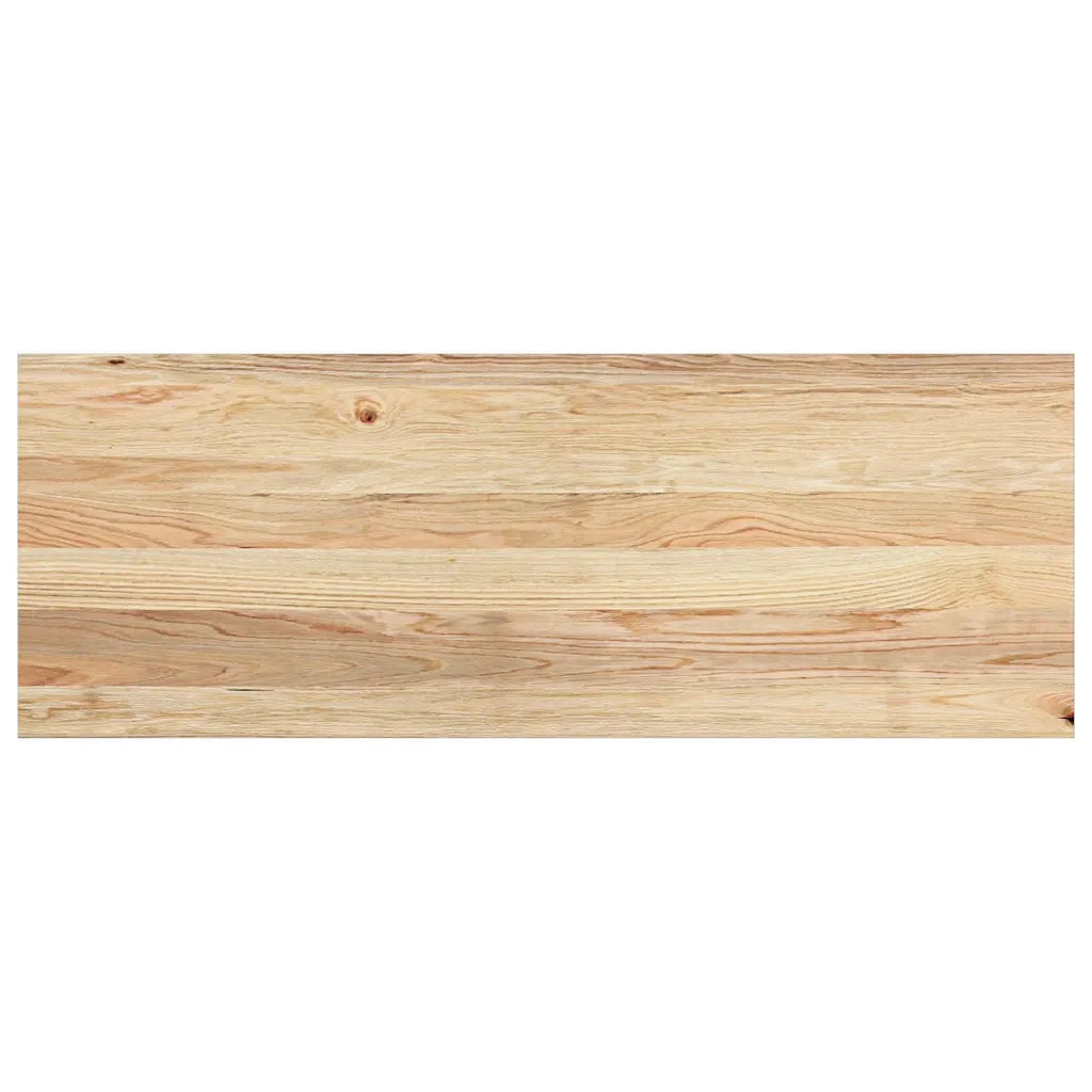 Davanzali 2 pz Non Trattati 110x40x2cm Legno Massello di Rovere CFW4897557