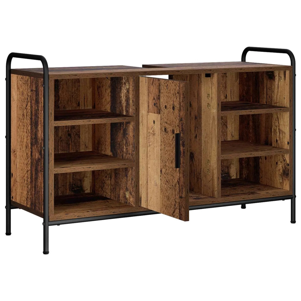 Mobile da Bagno Legno antico 95 x 34 x 61 cm 8014080