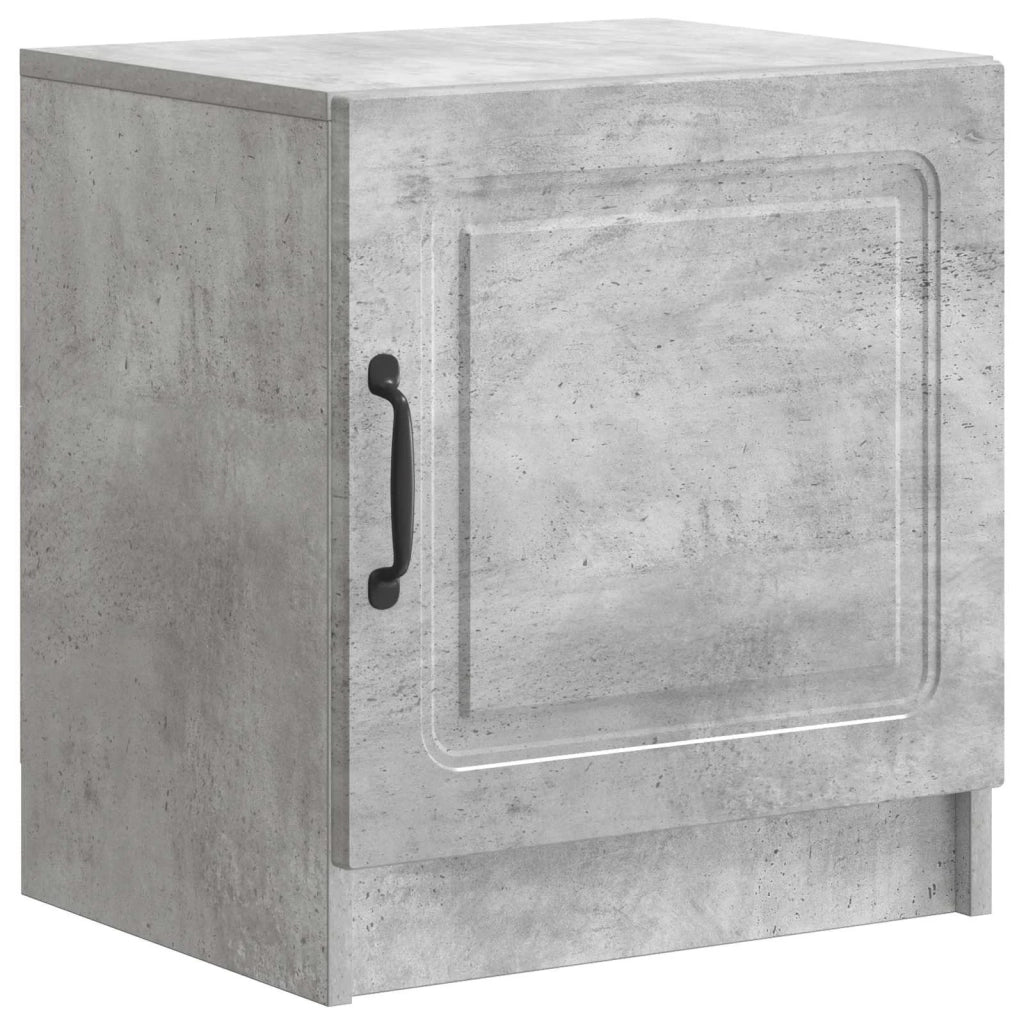 Armadio da Notte 2 pcs Grigio Cemento 43 x 34,5 x 47 cm 895722