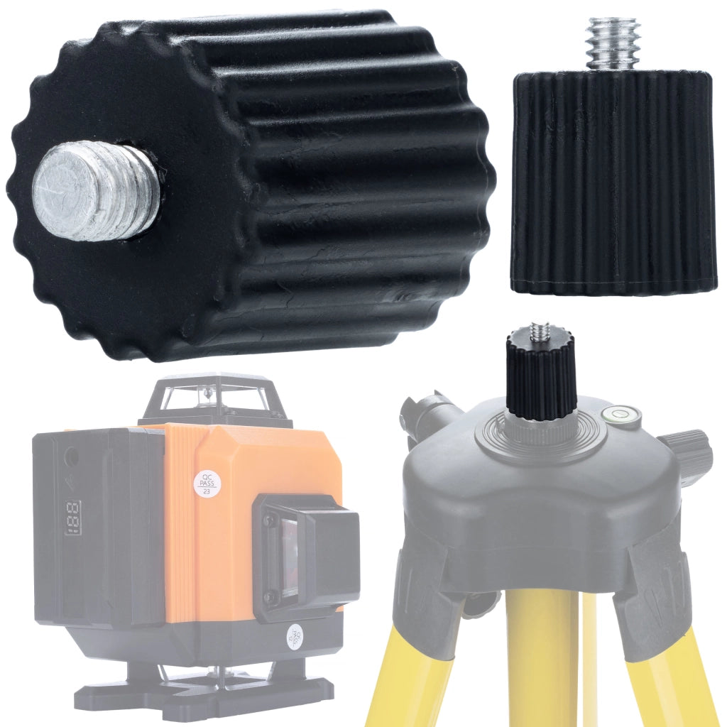 Adattatore per Livella Laser 5/8" a 1/4" – Compatibile con Rosfix, Hilda, Pracmanu, Heckermann