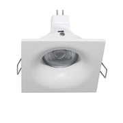 Faretto LED 7W incasso 7cm luci soffitto box doccia bagno turco GU5.3 alimentatore 12V IP65 QUADRATO LUCE 6000K