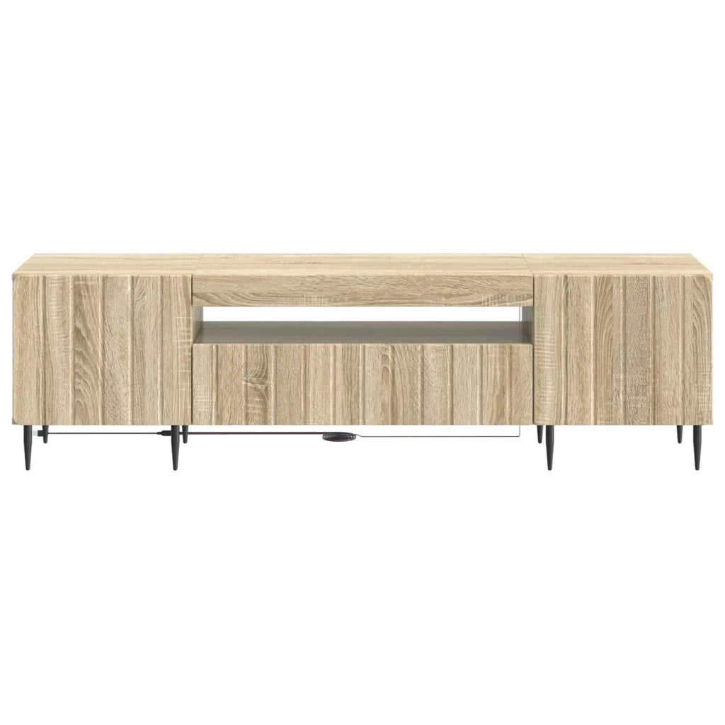 Mobile TV LED Rovere Sonoma Legno ingegnerizzato 896467