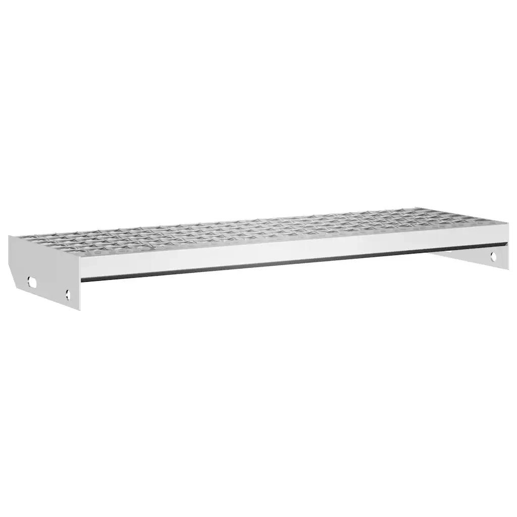 Tappetino per Scale | Gradino in Griglia 70x24x7 cm Acciaio Zincato