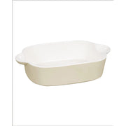 TEGLIA FORNO RETTANGOLARE CREMA