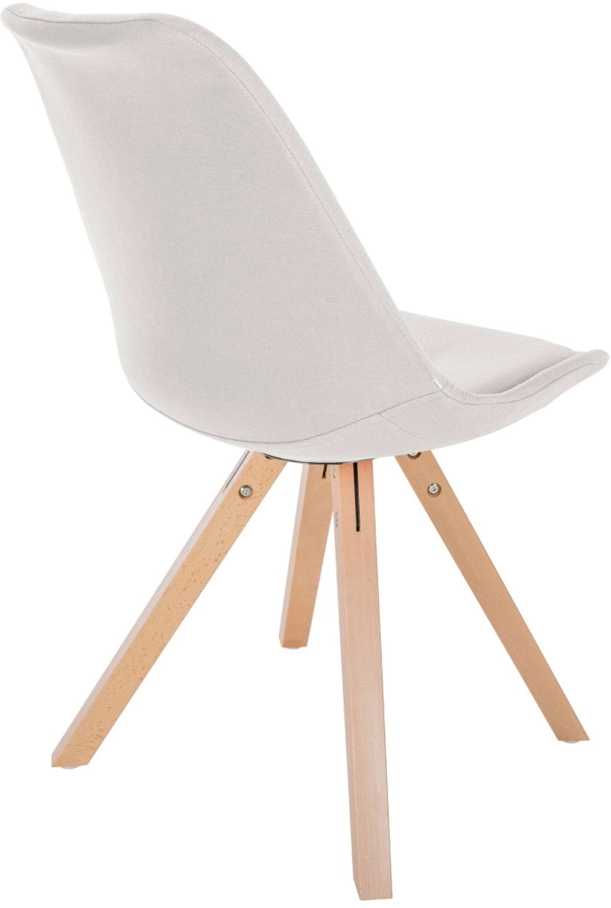Sedia Sofia Tessuto crema,natura (quadrato)