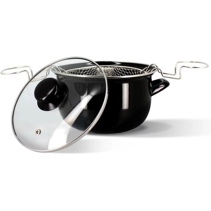 Friggitrice con il coperchio 26 centimetri
