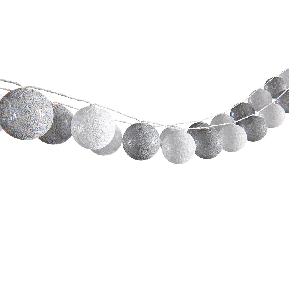 Vicco Catena luminosa Grigio 310 cm