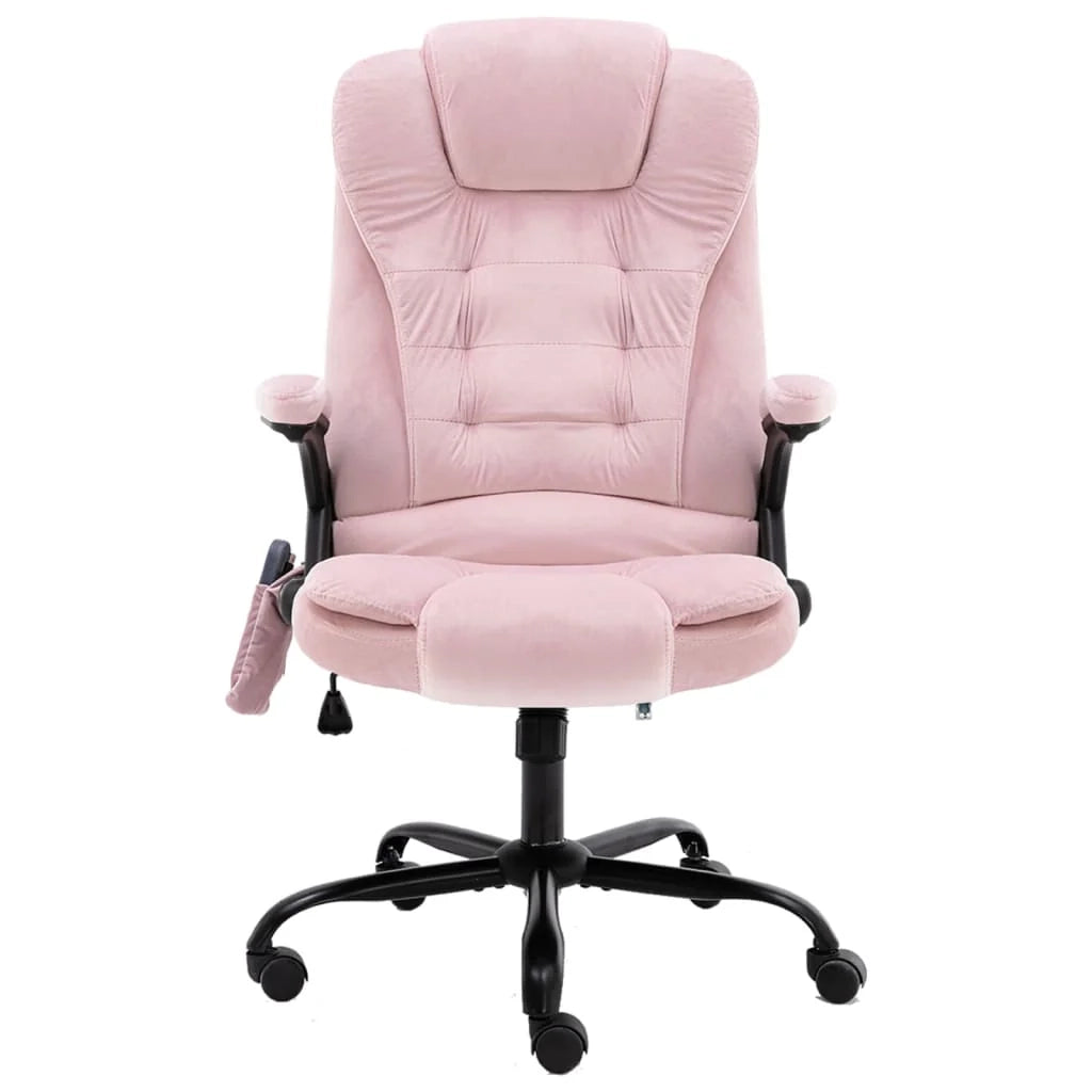 Sedia da ufficio sedia da computer sedia da studio sedia da massaggio 02_0024021 Rosevelours rosa 02_0024021