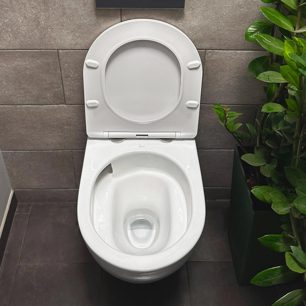 Vaso Wc Sospeso Rea Carlo Mini Tornado Rimless Flat N