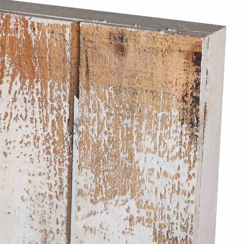 Quadro legno e metallo 100x100