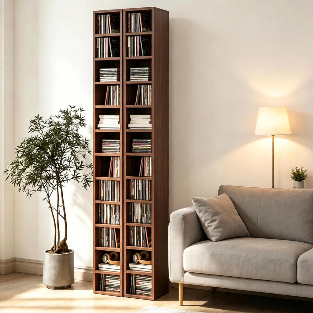 REGGICD Torre salvaspazio 21 x 20 x 175 cm Marrone MDF e truciolare