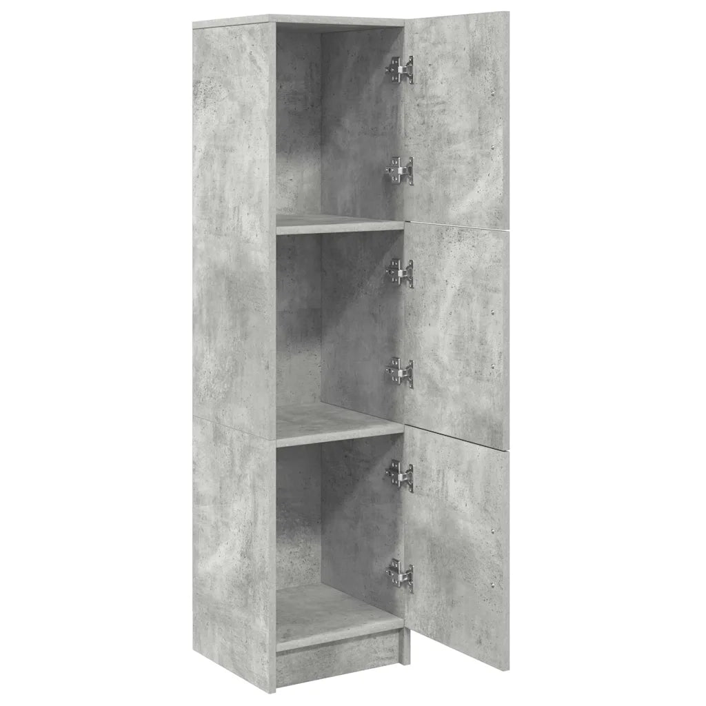 Credenza Grigio cemento 31.5 x 32 x 122.5 cm 869349