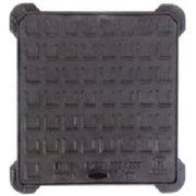 Tombino chiusino telaio con coperchio ghisa 40x40 cm b125 luce 3
