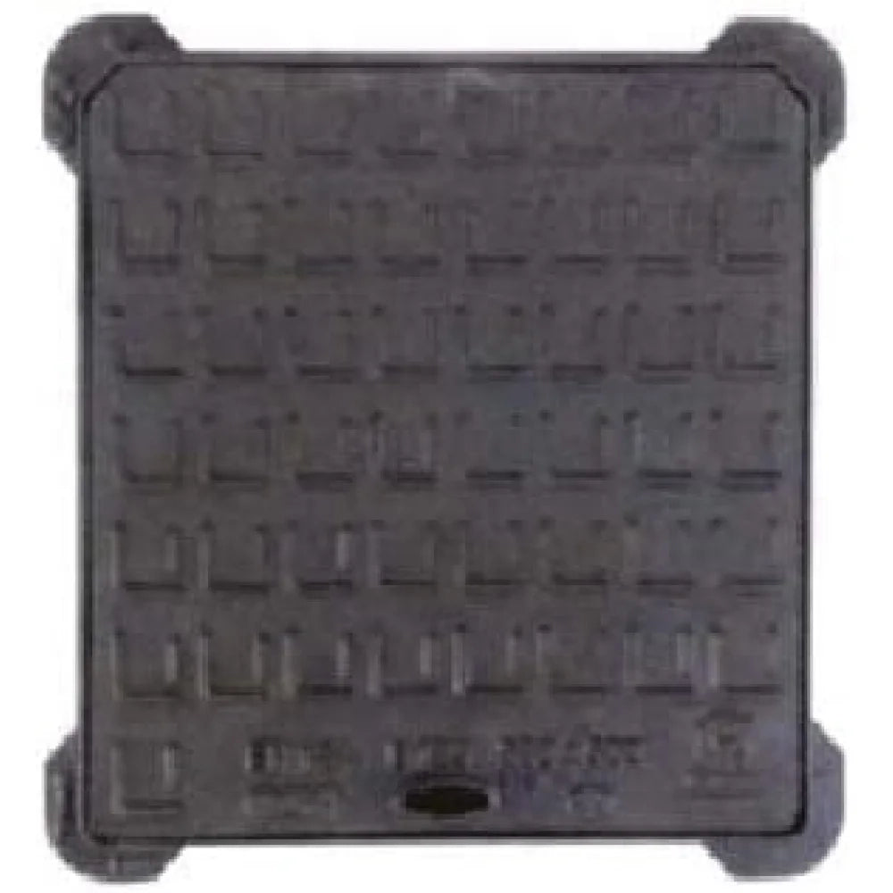 Tombino chiusino telaio con coperchio ghisa 40x40 cm b125 luce 3