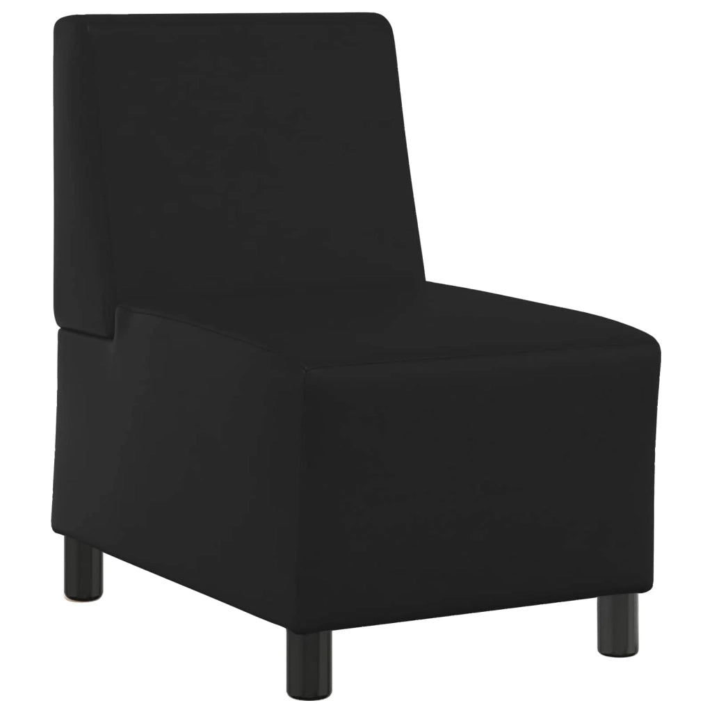 | Unità di Divano Modulare Senza Braccioli | Nero 55 x 74 x 82 cm 4108494