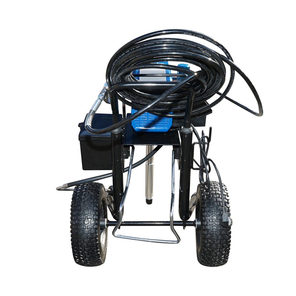 Pompa professionale per verniciatura airless con pistone e motore brushless da 2,6 kW, 220 V, portata 3,2 l/min, ugello 517, pressione massima 227 bar M32H