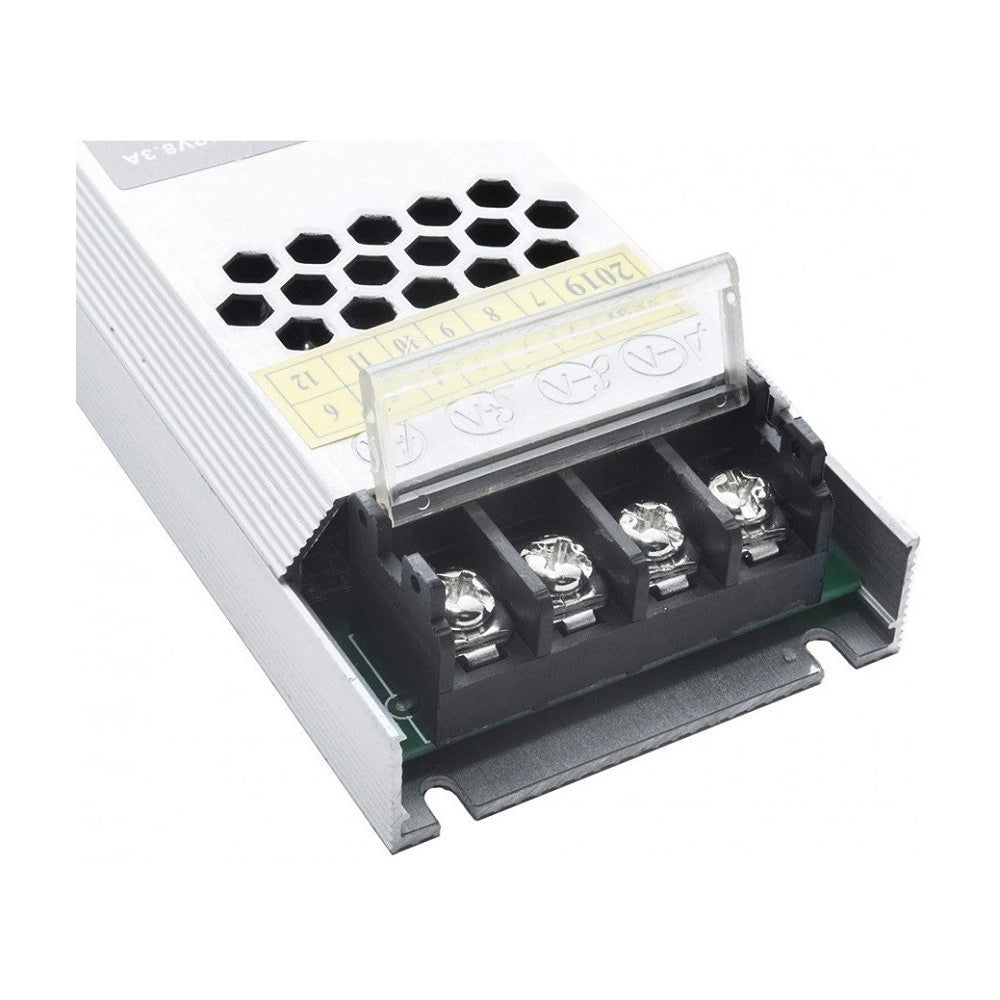 Trade Shop - Alimentatore Stabilizzato Trasformatore Slim 8.3a 12v 100 Watt Ip20 S-12v-100w -
